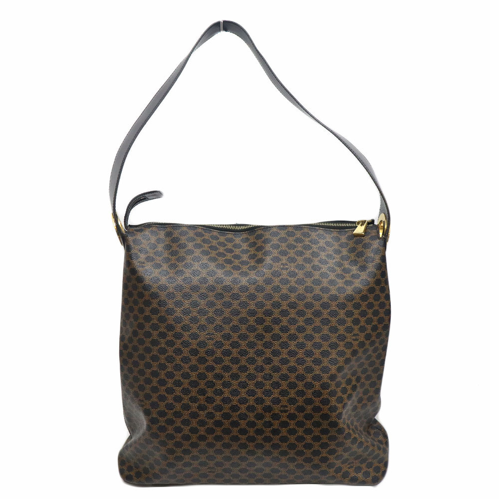 Celine Macadam One Shoulder Hobo Bag